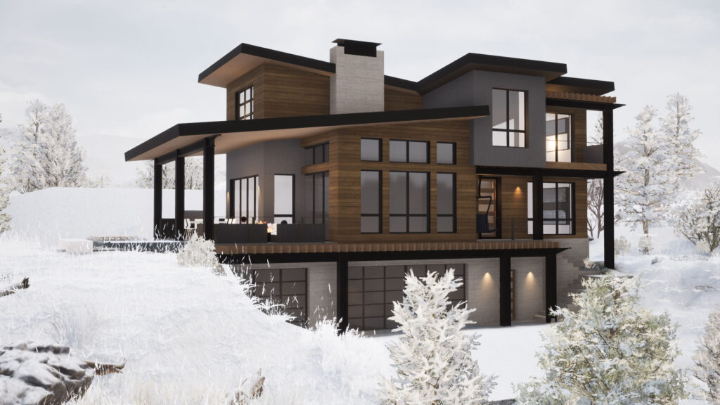 Snow Residential Residential Area