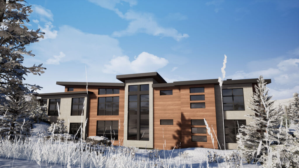 Snow Residential Residential Area