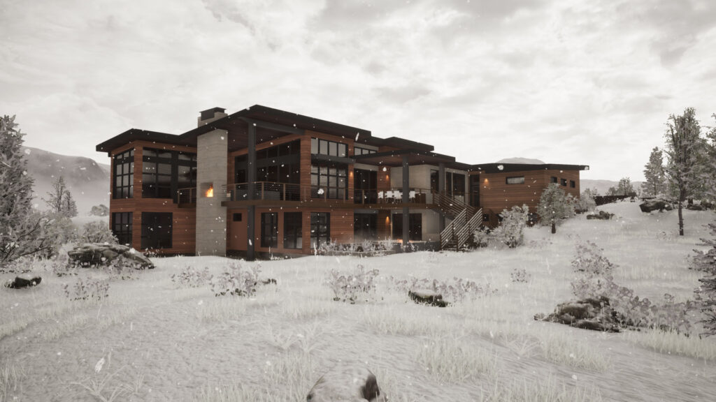 Snow Millcreek, Modern Home